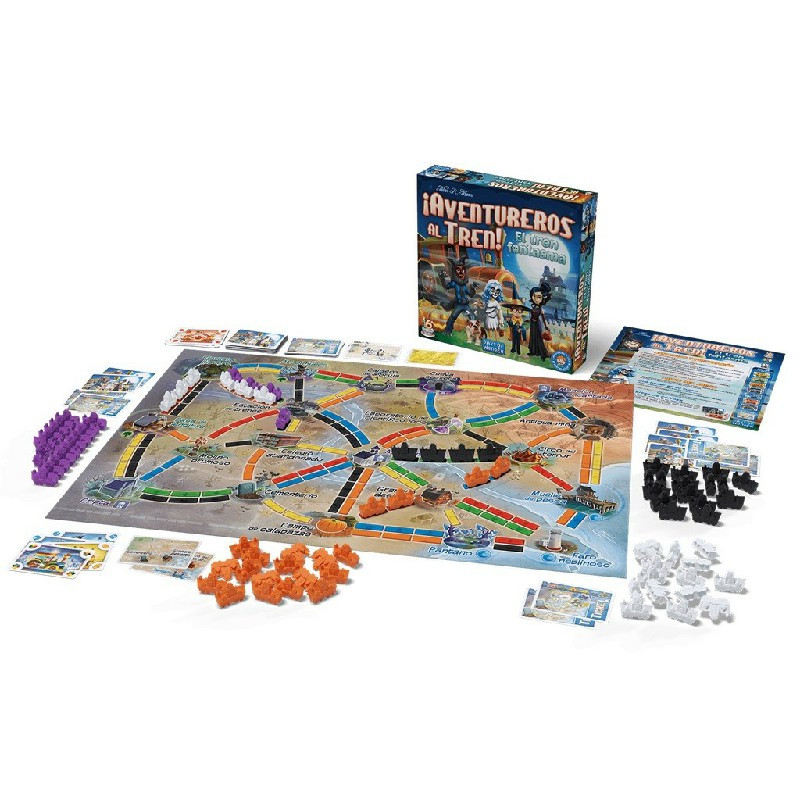 Aventureros al Tren El Tren Fantasma | Juegos de Mesa | Gameria