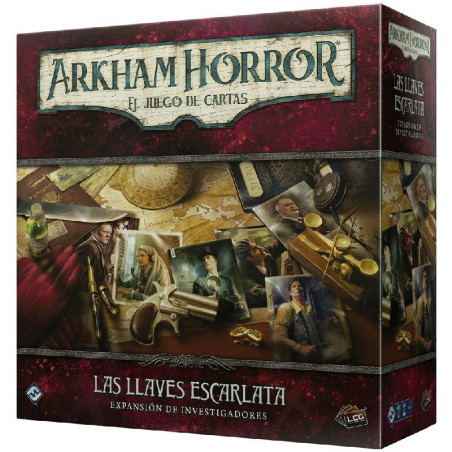Arkham Horror Lcg Las LLaves Escarlata Expansión De Investigadores