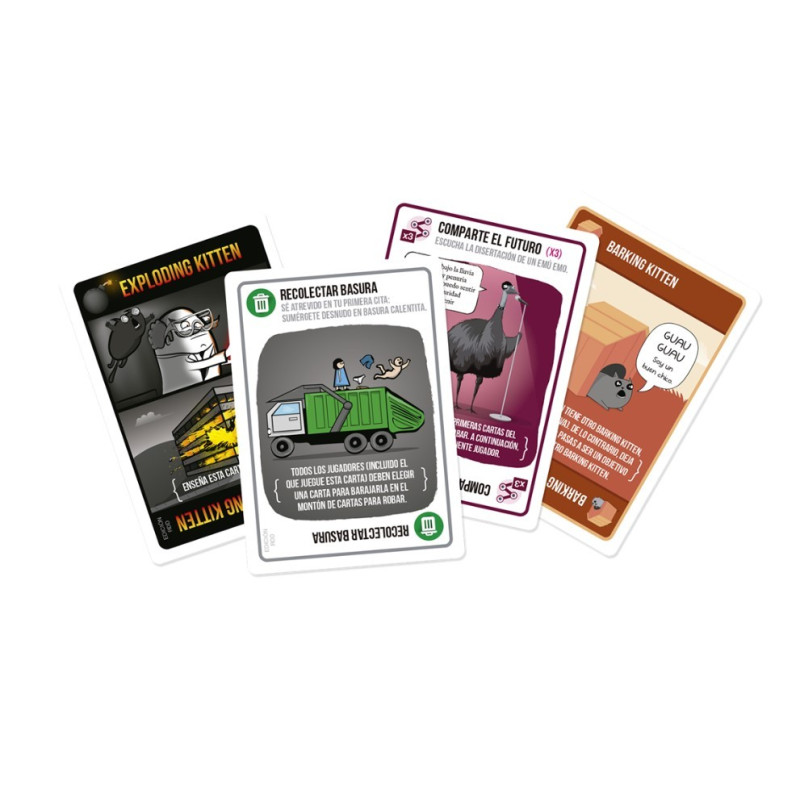 Exploding Kittens Recetas del Desastre | Juegos de Mesa | Gameria
