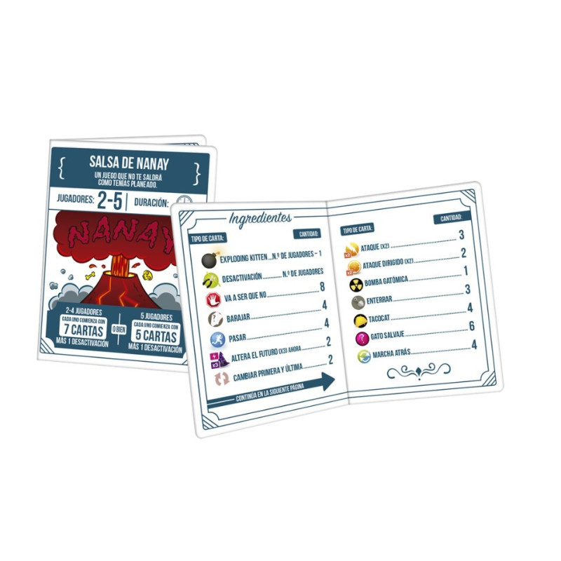 Exploding Kittens Recetas del Desastre | Juegos de Mesa | Gameria