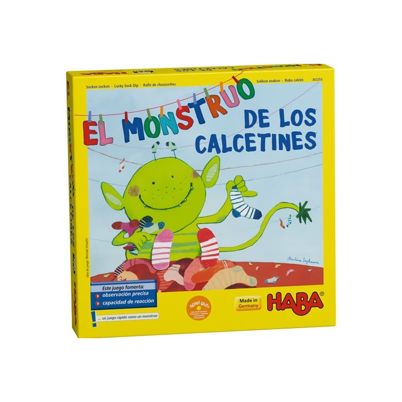 El Monstruo de los Calcetines | Juegos de Mesa | Gameria