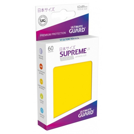 Fundas Ultimate Guard Supreme Ux Matte Japanese Size 60 Unidades