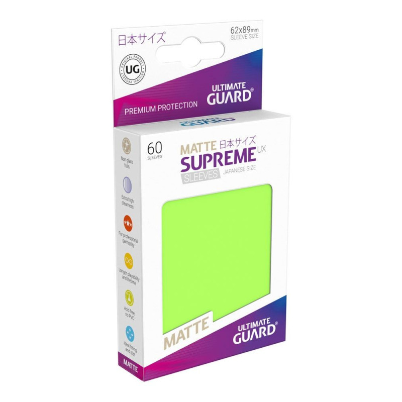 Fundas Ultimate Guard Supreme Ux Matte Japanese Size 60 Unidades | Accesorios | Gameria