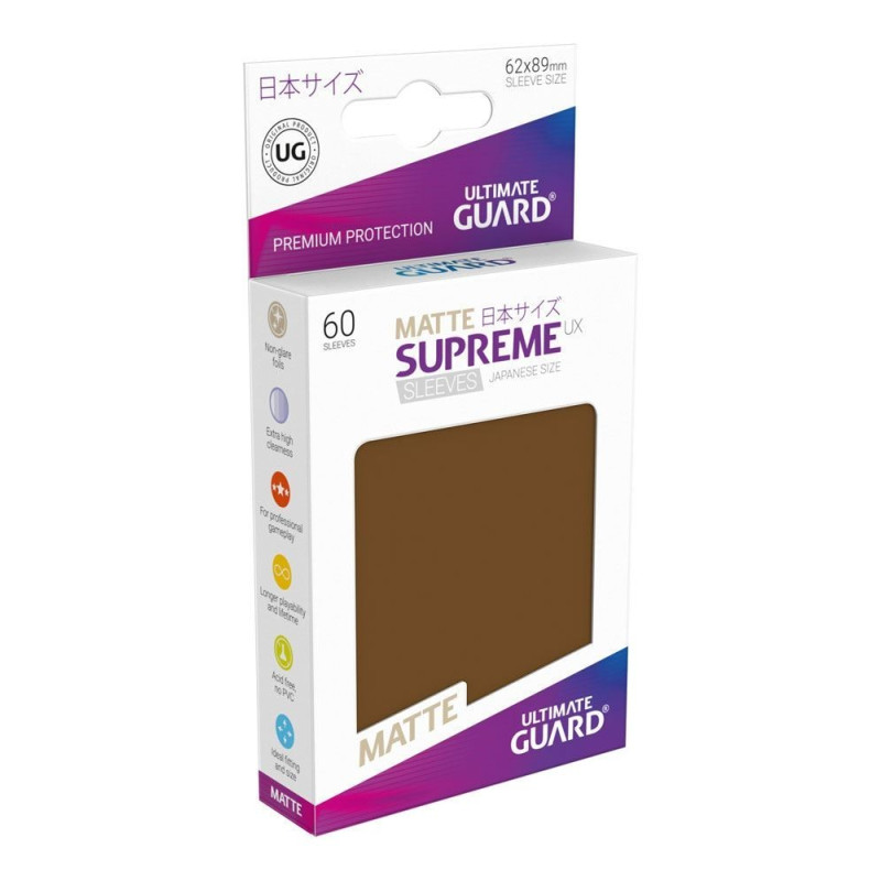 Fundas Ultimate Guard Supreme Ux Matte Japanese Size 60 Unidades | Accesorios | Gameria