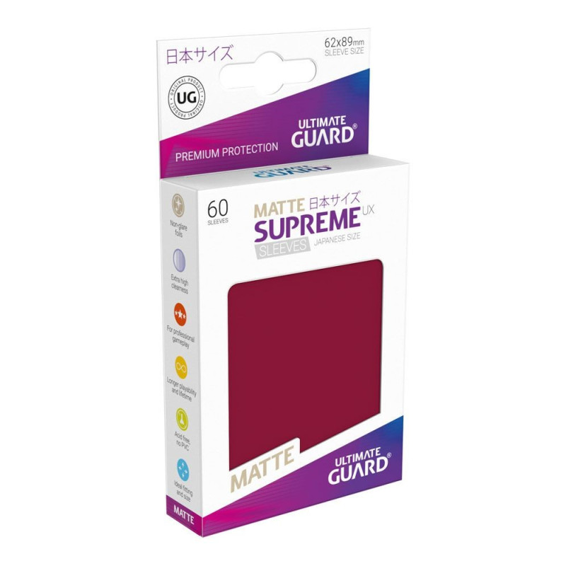 Fundas Ultimate Guard Supreme Ux Matte Japanese Size 60 Unidades | Accesorios | Gameria