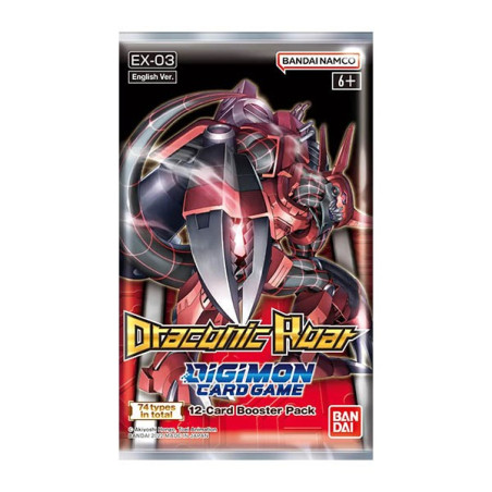 Digimon Card Game Draconic Roar EX03 Sobre