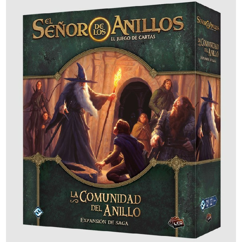 El Señor De Los Anillos Lcg La Comunidad Del Anillo Expansión De Saga | Juegos de Cartas | Gameria