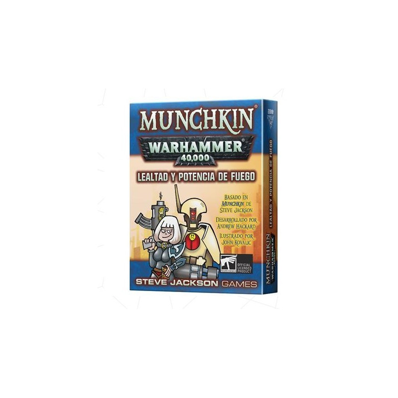 Munchkin Warhammer 40.000 Lealtad Y Potencia De Fuego | Juegos de Mesa | Gameria
