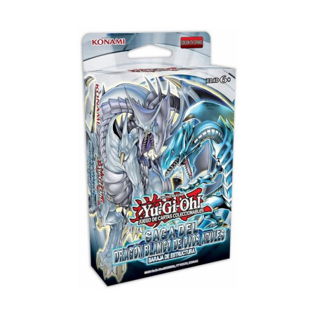 Tcg Yugioh Saga Del Dragon Blanco De Ojos Azules Baraja De Estructura
