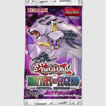 Tcg Yugioh Batallas de Leyenda Venganza de Cristal Sobre