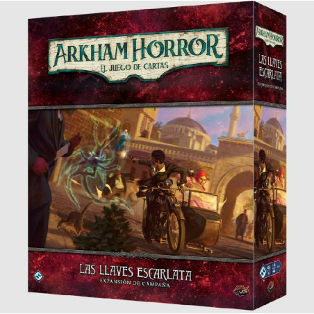 Arkham Horror Lcg Las Llaves Escarlata Expansión De Campaña