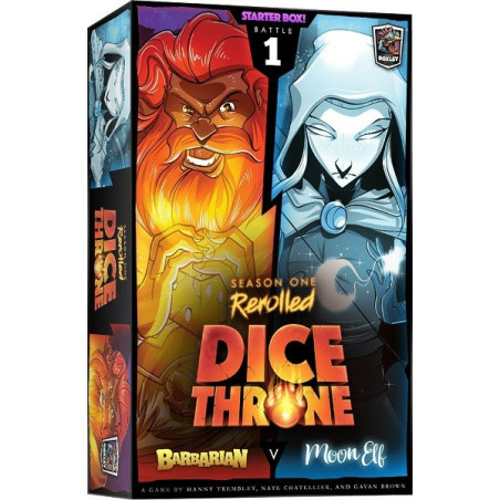 Dice Throne Season One Barbaro Vs Elfa Lunar