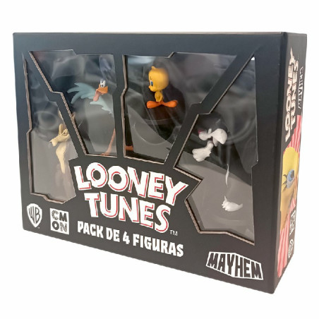 Looney Tunes Mayhem Pack 4 Figuras