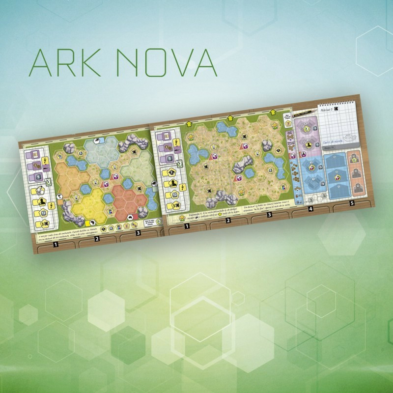 Ark Nova Tableros Promocionales | Juegos de Mesa | Gameria