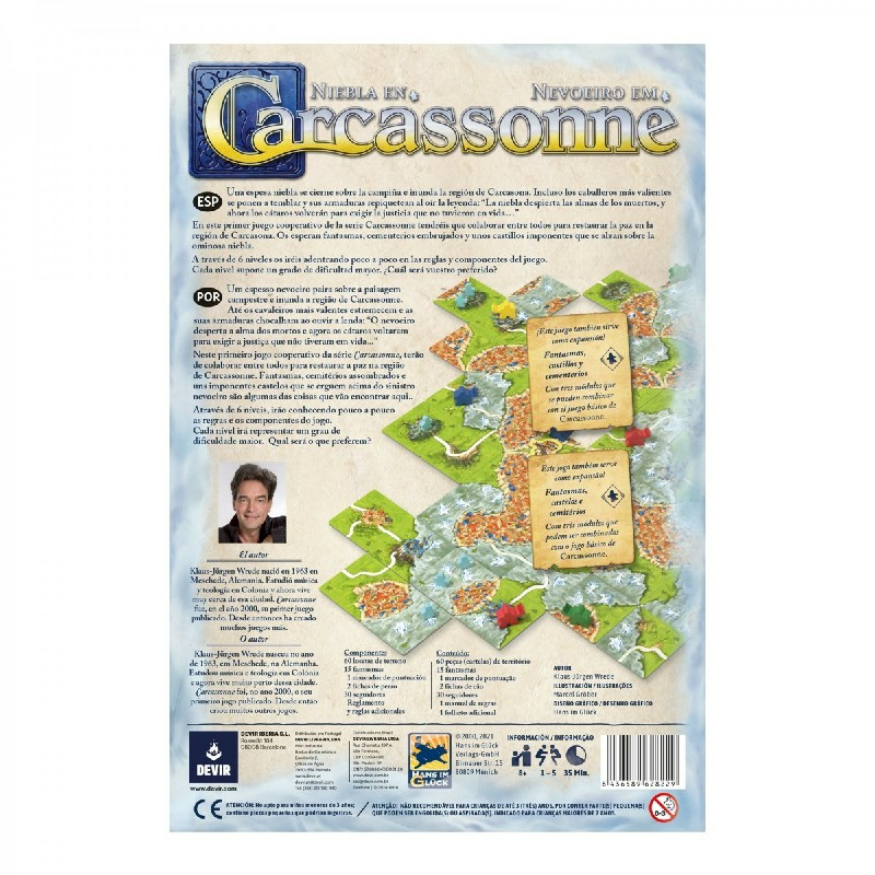 Carcassonne Niebla En Carcassonne | Juegos de Mesa | Gameria