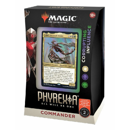 Mtg Commander Phyrexia All Will Be One Corrupting Influence (Inglés)