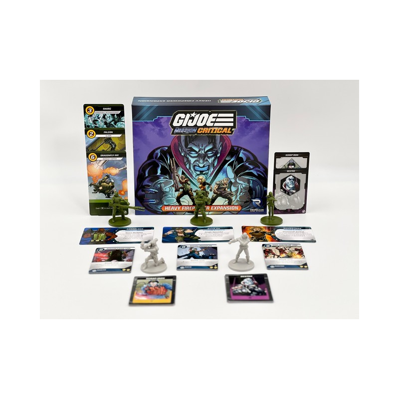 GI Joe Mission Critial Heavy Firepower Expansion | Juegos de Mesa | Gameria