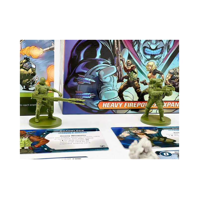 GI Joe Mission Critial Heavy Firepower Expansion | Juegos de Mesa | Gameria