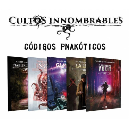 Cultos Innombrables Pack Códigos Pnakóticos