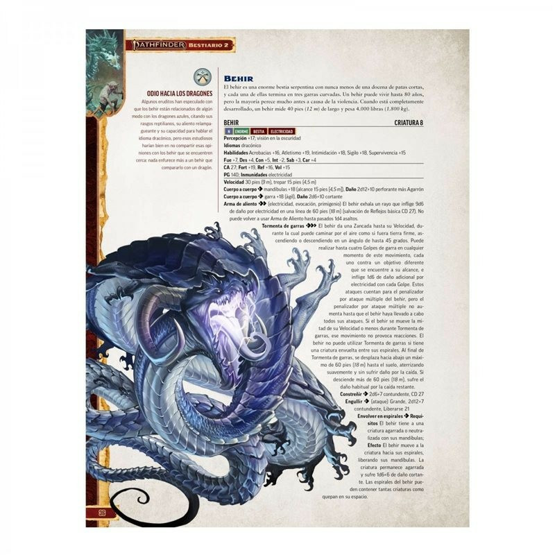 Pathfinder Segunda Edición Bestiario 2 | Rol | Gameria