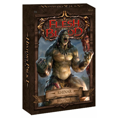 Flesh And Blood Tcg Rhinar Blitz Deck
