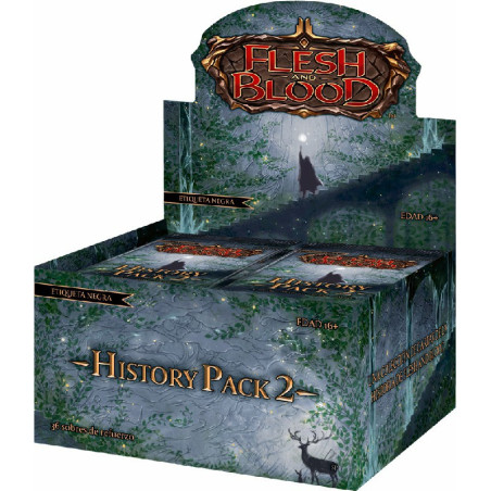 Flesh And Blood Tcg History Pack 2 Etiqueta Negra Caja