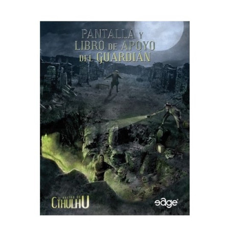 El Rastro de Cthulhu Pantalla y Libro de Apoyo del Guardián