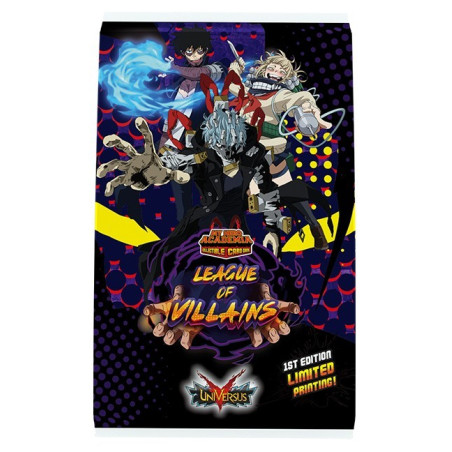 My Hero Academia CCG Series 4 League of Villains First Edition Sobre (Inglés)