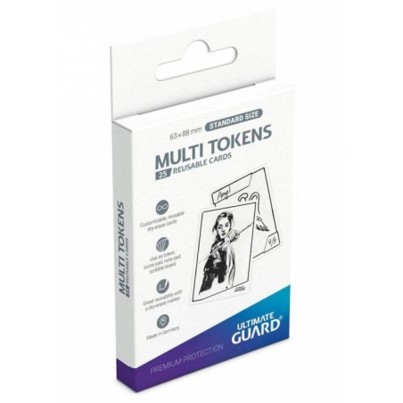 Multi Tokens Ultimate Guard 25 Unidades