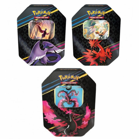 Pokémon Jcc: Lata Crown Zenith V Special Art Tin Espada y Escudo 12.5 - Articuno, Zapdos o Moltres (Inglés)