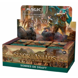 Mtg Más Allá del Multiverso El Señor de los Anillos Relatos de la Tierra Media Caja Draft | Juegos de Cartas | Gameria