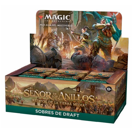 Mtg Más Allá del Multiverso El Señor de los Anillos Relatos de la Tierra Media Caja Draft
