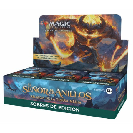 Mtg Más Allá del Multiverso El Señor de los Anillos Relatos de la Tierra Media Caja Set