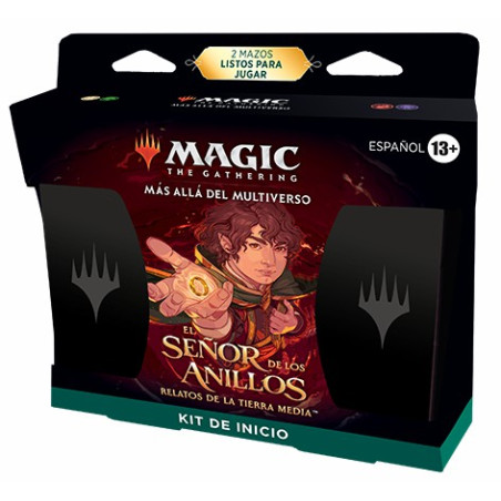 Mtg Más Allá del Multiverso El Señor de los Anillos Relatos de la Tierra Media Kit de Inicio