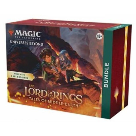 Mtg Más Allá del Multiverso El Señor de los Anillos Relatos de la Tierra Media Bundle (Inglés)
