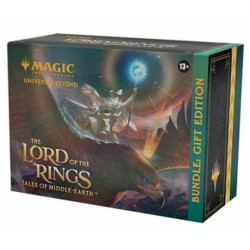 Mtg Más Allá del Multiverso El Señor de los Anillos Relatos de la Tierra Media Bundle Gift Edition (Inglés) | Juegos de Cartas |