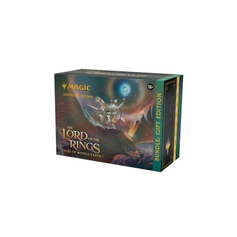 Mtg Más Allá del Multiverso El Señor de los Anillos Relatos de la Tierra Media Bundle Gift Edition (Inglés) | Juegos de Cartas |
