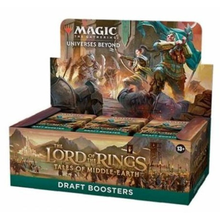 Mtg Más Allá del Multiverso El Señor de los Anillos Relatos de la Tierra Media Caja Draft (Inglés)