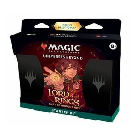 Mtg Más Allá del Multiverso El Señor de los Anillos Relatos de la Tierra Media Starter Kit (Inglés)
