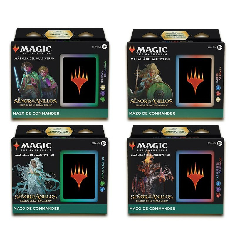Mtg Commander 4 mazos | Juegos de Cartas | Gameria