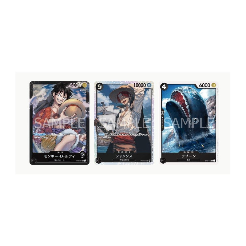 One Piece Card Game Luffy Black Starter Deck | Juego de Cartas | Gameria