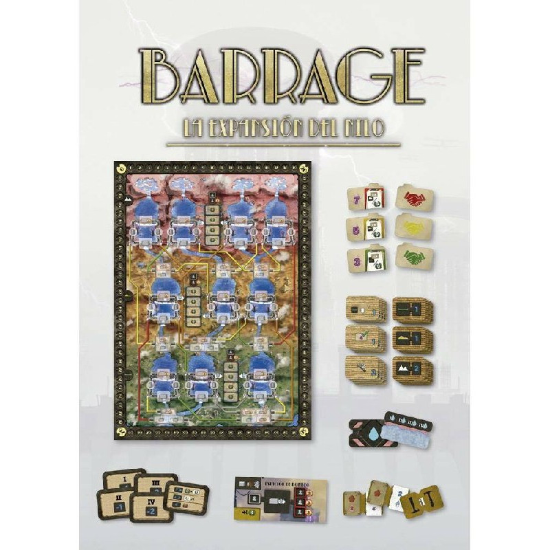 Barrage La expansión del Nilo | Juegos de Mesa | Gameria
