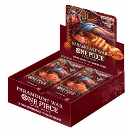 One Piece Card Game Paramount War OP-02 Caja