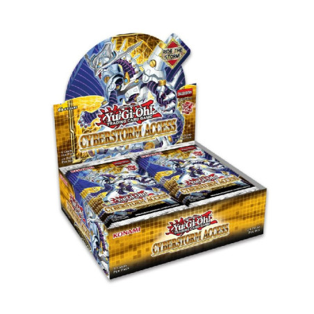 Tcg Yugioh Acceso Cibertormenta Caja (Inglés)