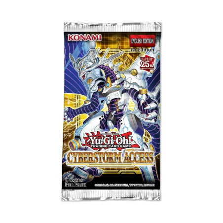 Tcg Yugioh Acceso Cibertormenta Sobre (Inglés)