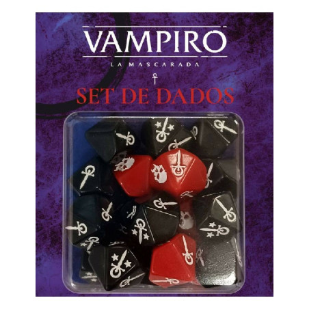 Vampiro La Mascarada Set de Dados