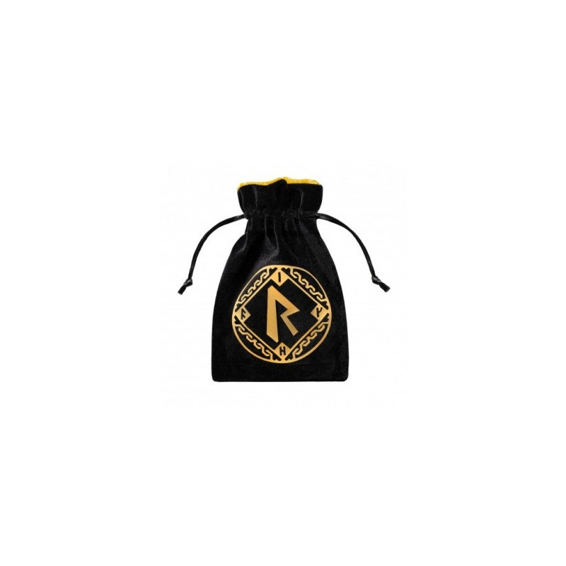 Bolsa Dados Black & Golden Q Workshop | Accesorios | Gameria
