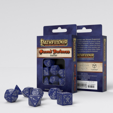 Pathfinder Second Darkness Dice Set