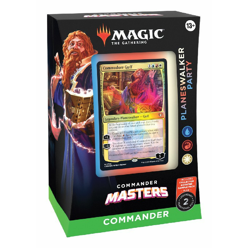 Mtg Commander Masters Planeswalker Party (Inglés) | Juegos de Cartas | Gameria