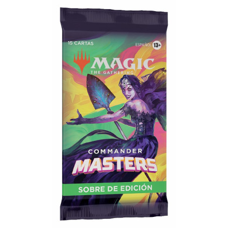 Mtg Commander Masters Sobre Set (Inglés)
